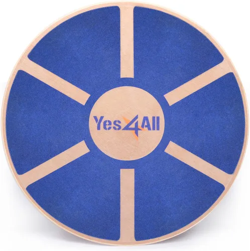 Miniatura 8 de Yes4All Versatile Wooden Wobble Balance Board, Balance Trainer for Mobility Training, Standing Desk, Core Training, Exercise Balance Stability A.