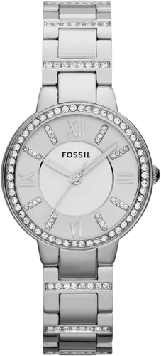 Fossil Women's Virginia Quartz Stainless Steel Three-Hand Watch