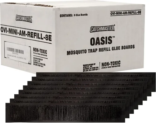 Miniatura 7 de Catchmaster Oasis Ovi-Mini - Trampa para mosquitos Ovi-Mini, control de mosquitos en el hogar al aire libre, asesino de insectos voladores