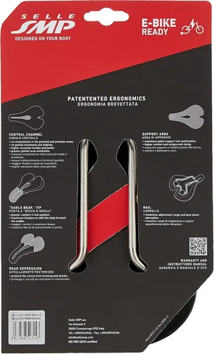 Miniatura 7 de Selle SMP TRK - Sillín medio extremo, negro/amarillo/rojo