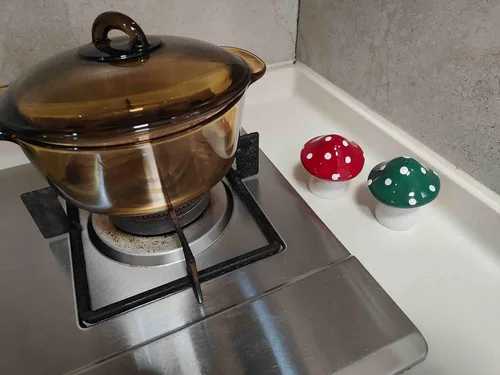 Miniatura 3 de Ritadeshop Juego de 2 saleros y pimenteros de cerámica Gracioso