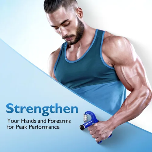 Miniatura 4 de FitBeast Grip Strengthener Forearm Strengthener, Adjustable Hand Grip Strengthener for Strength Training & Rehabilitation, 10-132 lbs Resistance
