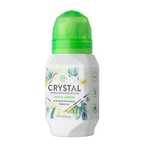 Miniatura 4 de Crystal- Desodorante mineral Roll-On manzanilla y té verde, jazmín vainilla, paquete de de 4