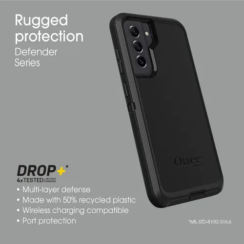 Miniatura 6 de OtterBox Defender Series - Carcasa sin pantalla para Galaxy S21 FE 5G (solamente), color morado