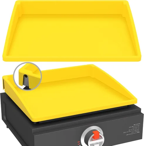 Miniatura 14 de Cubierta de parrilla de silicona para Blackstone - 36 pulgadas de cobertura verdadera y completa, resistente de grado alimenticio, tapete protector
