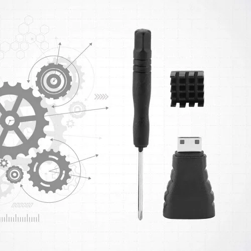 Miniatura 3 de Kit de inicio Zero W, paquete completo de accesorios Zero W con estuche blanco, para desarrolladores, educadores y entusiastas del bricolaje