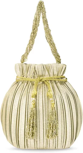 Miniatura 7 de Aheli Potli Bags for Women Evening Bag Clutch Ethnic Bride Purse with Drawstring (P63)