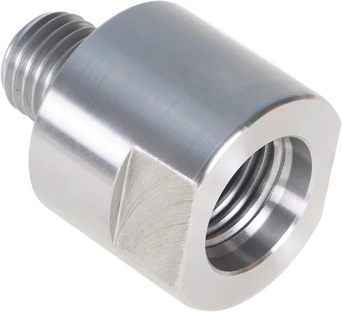 Miniatura 7 de El adaptador de cabezal de torno convierte 1-1/4 pulgadas x 8tpi a 1 pulgada x 8 tpi para torno de carpintería