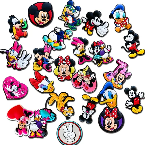 Miniatura 2 de 25 40 dijes de zapatos para decoración de sandalias de zueco, accesorios de decoración de zapatos para niños y niñas, regalos de fiesta