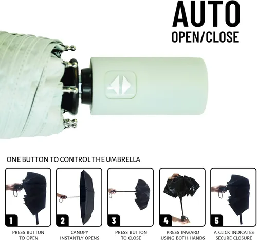 Miniatura 8 de SY COMPACT Paraguas de viaje automático