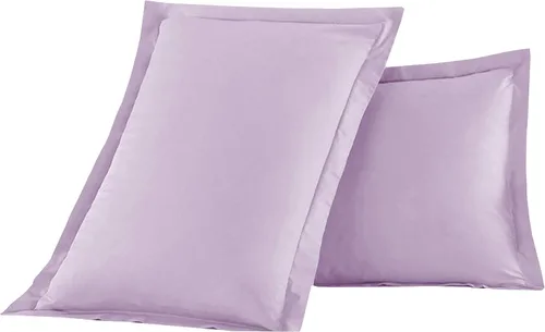 Miniatura 7 de Lujosas fundas de almohada de 2 piezas de microfibra de doble cepillado, resistentes a las arrugas, estándar/Queen, color negro