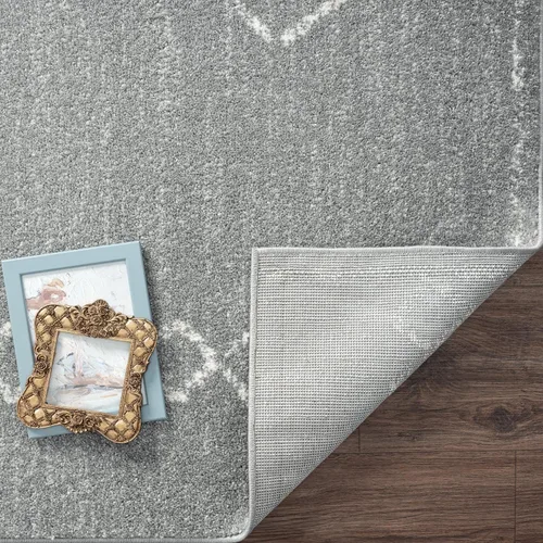 Miniatura 8 de LUXE WEAVERS - Alfombra geométrica marroquí estilo boho, color gris, tamaño 8 x 10, Daphnes 2735