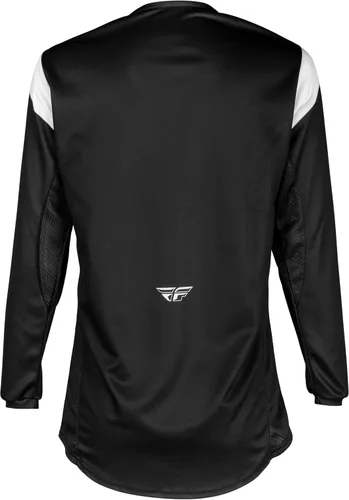 Miniatura 3 de Fly Racing Camiseta Kinetic Stoke juvenil (negro/blanco, talla M)
