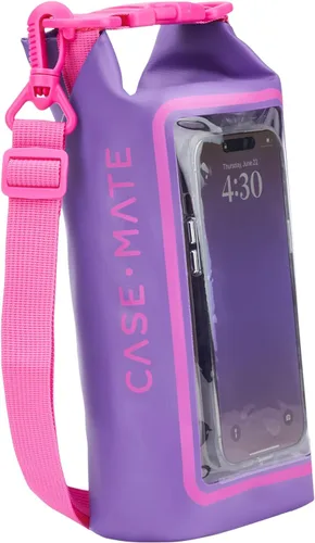 Miniatura 6 de Case-Mate Citrus Splash Mini IP68 - Bolsa de cubo impermeable con tapa enrollable de 2 litros con bolsa impermeable para natación, kayak
