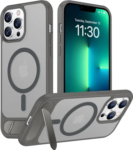 Miniatura 268 de Funda para iPhone 11 con compatibilidad magnética, [Soporte invisible incorporado][Compatible con MagSafe]
