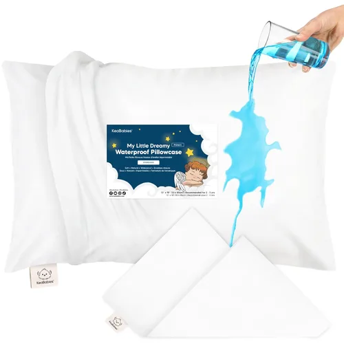 Miniatura 37 de KeaBabies Funda de almohada para niños pequeños de 13 x 18 pulgadas, funda de almohada de algodón orgánico para niños, niñas, funda de algodón suave