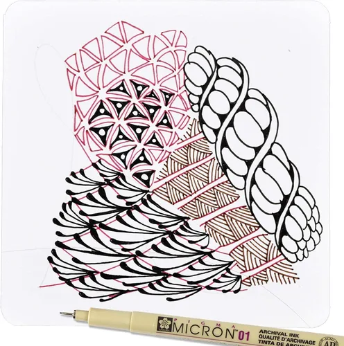 Miniatura 7 de Sakura Pigma Micron - Rotuladores de punta fina, Tamaño de punta 01, tinta negra archivada, paquete de 6 50035
