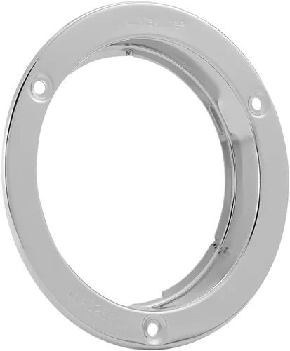 Miniatura 3 de Maxxima (M43253CH) Acabado cromado 4" Brida de seguridad redonda de acero inoxidable