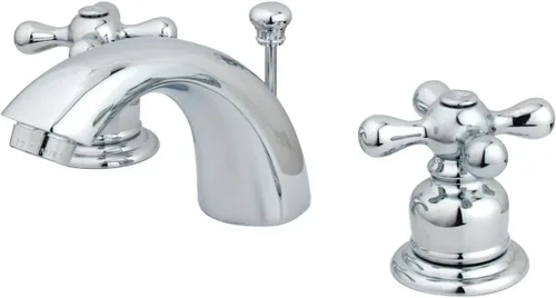 Miniatura 4 de Kingston Brass KB958AX - Grifo de baño mini-extendido, níquel cepillado