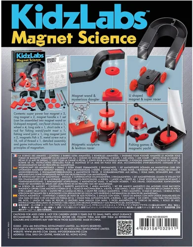 Miniatura 6 de 4M Magnet Science - Kit de ciencia de magnetismo