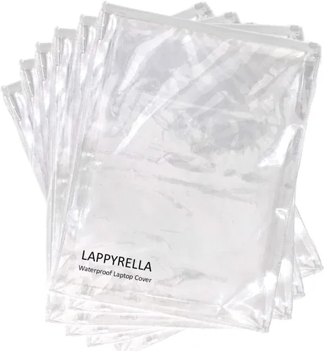 Miniatura 8 de Cubierta antipolvo impermeable para portátil de 15,6 pulgadas, a prueba de polvo, a prueba de arañazos, translúcido con cierre de cremallera, bolsa