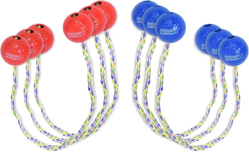 Miniatura 4 de GoSports Juego de recambio de bolo para lanzar escaleras, pelotas de golf duras o de goma suave segura para niños