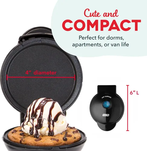 Miniatura 2 de Dash Mini Maker – Parrilla, Negro