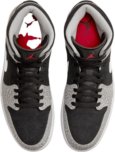 Miniatura 3 de Jordan 1 Mid SE Pre School BlackUniversity RedWhite