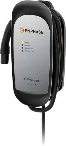 Miniatura 9 de Cargador EV inteligente de 64 amperios - Enphase IQ 80, cableado fijo, potencia de 15.4kW, 240V, conectado por Wi-Fi, certificado de seguridad