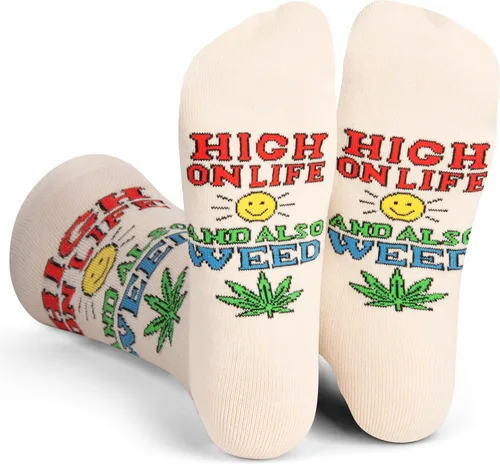Miniatura 15 de Lavley Calcetines divertidos para adultos, regalos novedosos y rellenos de calcetines para hombres, mujeres y adolescentes, talla única