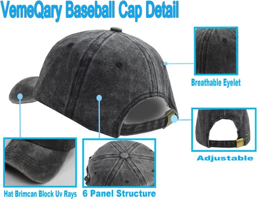 Miniatura 4 de Bigfoot - Gorra de béisbol de algodón clásico clásico lavado ajustable para hombres y mujeres