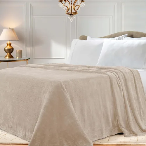 Miniatura 22 de Superior Manta Clásica de Forro Polar Sólido, Gruesa, Acogedora, Mantas Cálidas, Ropa de Cama y Manta de Sofá de Felpa Suave Aterciopelada, Linda