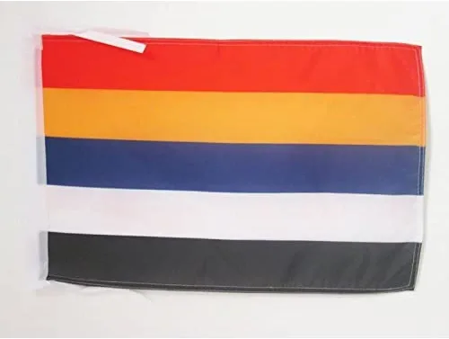 Miniatura 1291 de Bandera de México AZ FLAG, 45.7 x 30.5 cm, con cordones - Pequeñas banderas mexicanas de 30 x 45 cm - Bandera de 45.7 x 30.5 cm