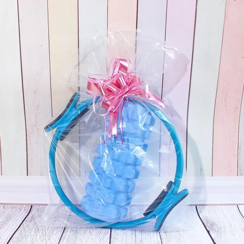 Miniatura 3 de WEWILUCK Lazos de regalo para regalos, lazos rosas para envolver regalos, lazos de regalo con cinta para bodas, despedidas de soltera y decoración