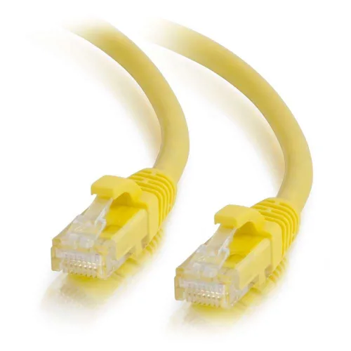 Miniatura 27 de C2G/Cables to Go 27872 Cable de red Ethernet cruzado Cat6 sin blindaje (UTP) sin enganche, amarillo (2,13 metros/7 pies)