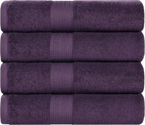 Miniatura 48 de Superior Juego de 6 toallas de mano de algodón ecológico, toallas pequeñas para spa, hotel, baño de invitados, cocina, secado rápido, suave