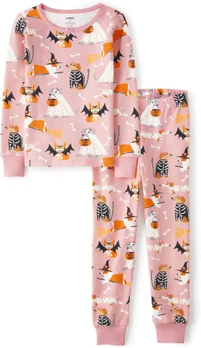 Miniatura 2 de Gymboree Gymmie Long Sleeve and Pant Cotton 2-Piece Pajama Sets, Big Kid, Toddler