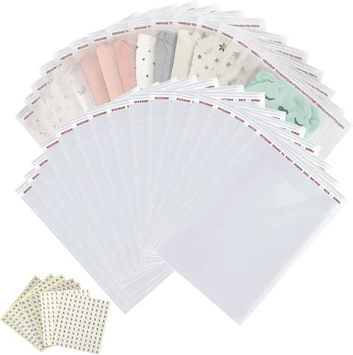 Miniatura 14 de Circloophs Bolsas pequeñas de celofán transparente resellables de 4 x 6 pulgadas, 1000 bolsas autosellantes para productos de embalaje, bolsa