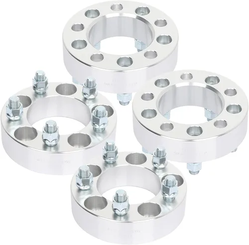 Miniatura 9 de SCITOO 4 adaptadores de rueda de 5 x 4.5 pulgadas, adaptadores espaciadores de rueda de 2 pulgadas con pernos de 1/2 pulgada para Dodge Nitro