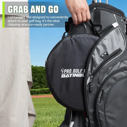 Miniatura 5 de BAYINBULAK Red de práctica de astillado de golf, accesorios de golf para hombres, 1 paquete