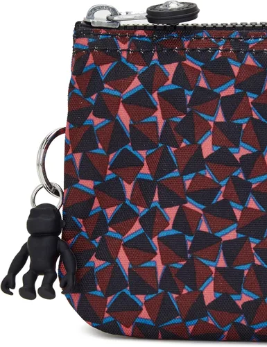 Miniatura 6 de Kipling Creativity L Solid Pouch, Estampado De Cuadrados Felices