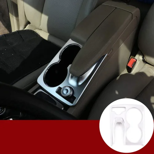 Miniatura 9 de YIWANG ABS cromado para consola de coche, cubierta de marco para Mercedes Benz GLK X204 2008-2015 accesorio de conducción izquierda