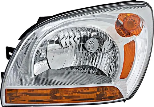 Miniatura 8 de Para Kia Sportage Faro 2005 2006 2007 2008 Conjunto de Faros Delanteros Reemplazo para Lado del Conductor y del Pasajero