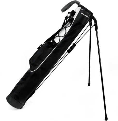 Miniatura 18 de Orlimar Pitch 'n Putt - Bolsa de golf ligera con soporte, diseño de transporte ultraligero, divisor bidireccional, correa para el hombro, bolsa