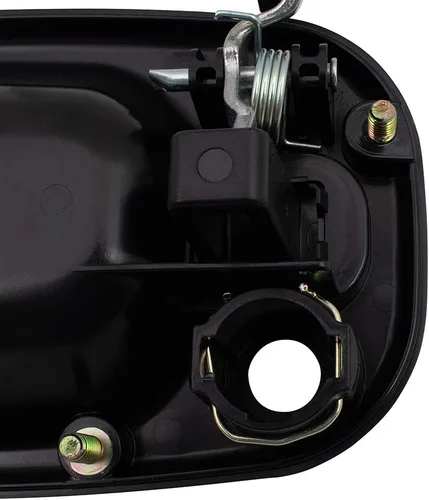 Miniatura 4 de Brock - Manija de repuesto para puerta exterior delantera y exterior con orificio de cerradura compatible con camioneta GM SUV 99-07 19356471
