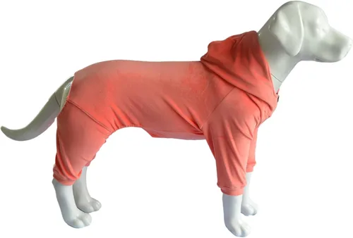 Miniatura 11 de Pijamas para perros, overoles para mascotas, pijamas para todas las estaciones, sudaderas de terciopelo para perros de 4 patas y cuatro pies