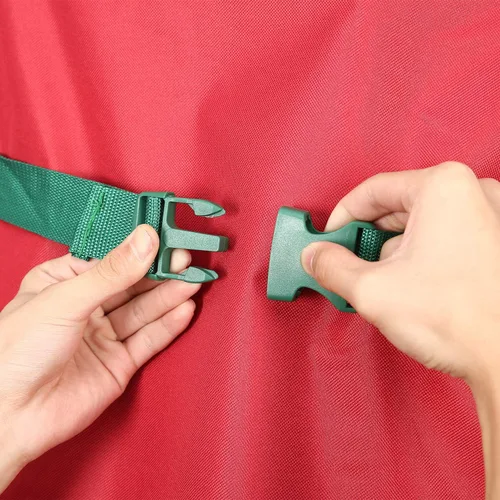 Miniatura 4 de Sattiyrch Bolsa de almacenamiento vertical para árbol de Navidad, se adapta a árboles artificiales de hasta 7.5 pies de altura, contenedor