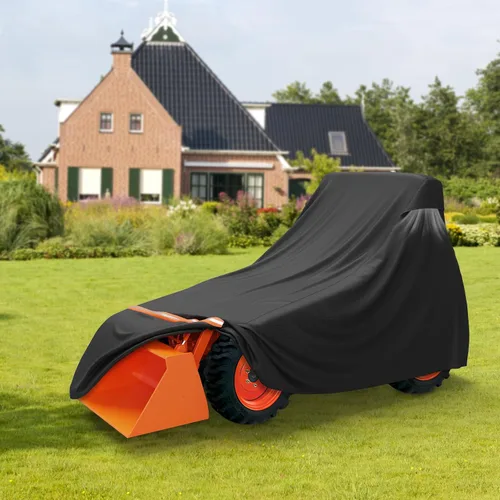 Miniatura 7 de STARTWO Cubierta Completa para Tractor Impermeable de Servicio Pesado, Universal se Adapta a la Mayoría de Tractores Utilitarios Compactos