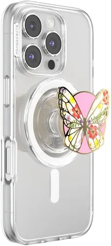 Miniatura 11 de PopSockets - Agarre para teléfono con soporte expandible, agarre adhesivo - Flutterby