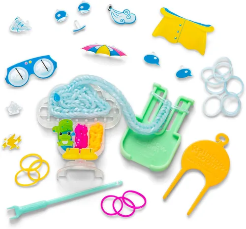 Miniatura 7 de Rainbow Loom: Loomies Fairy Tale Paquete de 2 unidades: kit de 4 personajes y kit de 2 personajes. Crea 6 personajes temáticos con 2 kits de bandas